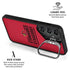 University of Louisville Cardinals Striped Galaxy S25 Kickstand Case